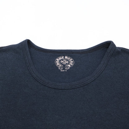 Chrome hearts クロムハーツ 国内正規 OLD Thermal バックロゴ フローラルクロスプリント 長袖サーマルTシャツ トップス