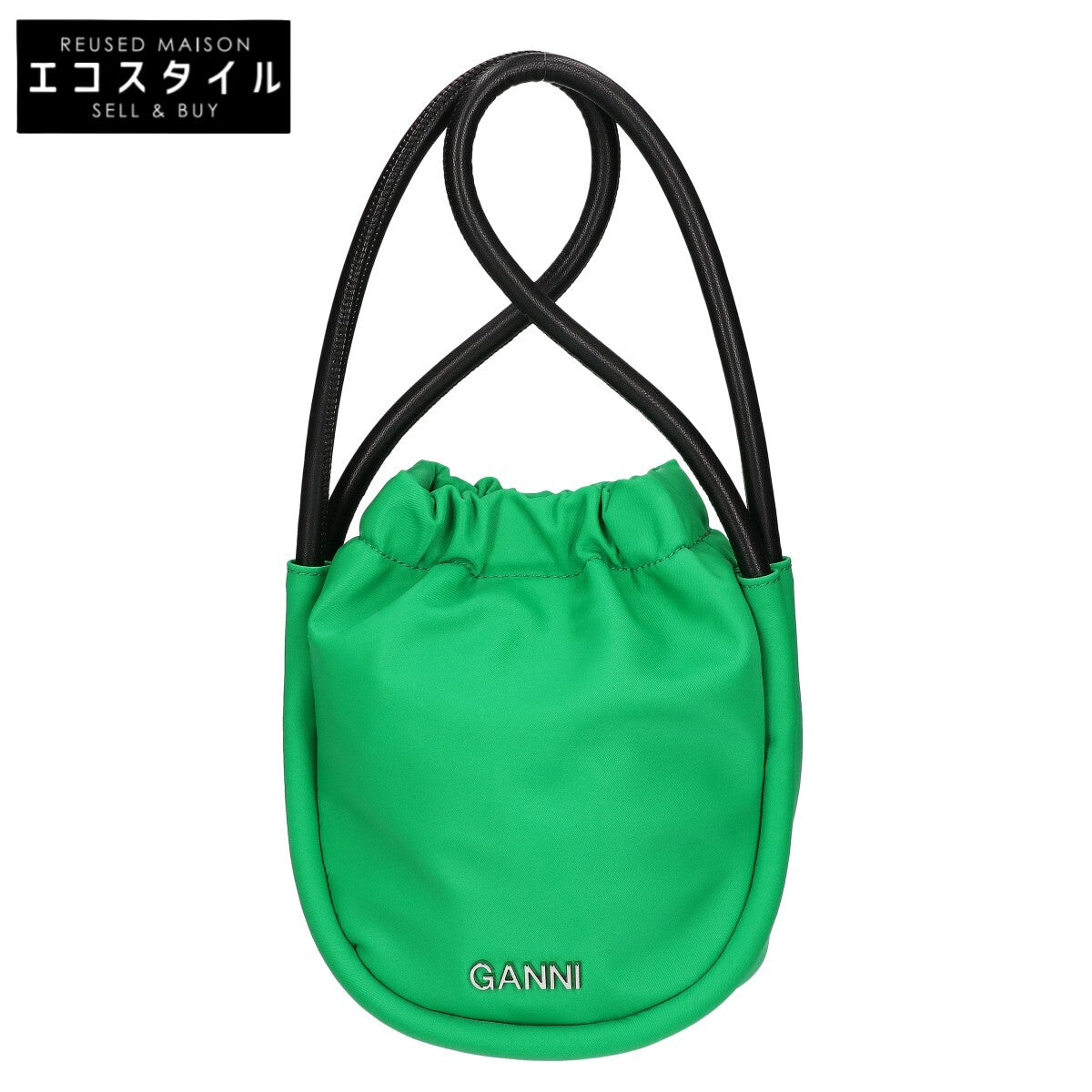 GANNI ガニー 【美品】5826 Knot Mini Purse ノット ミニ パース ハンドバッグ