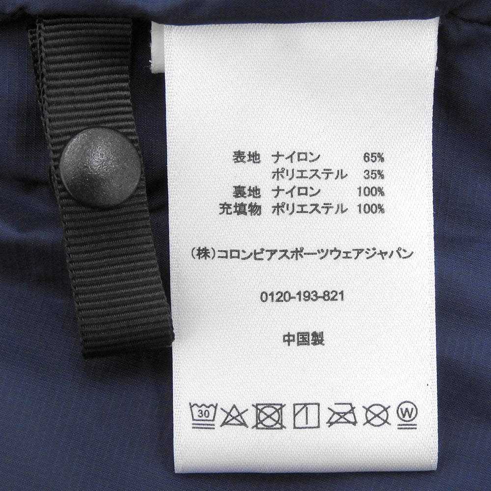 columbia コロンビア フード付きジャケット メンズ ネイビー XL PM5349 ジャケット