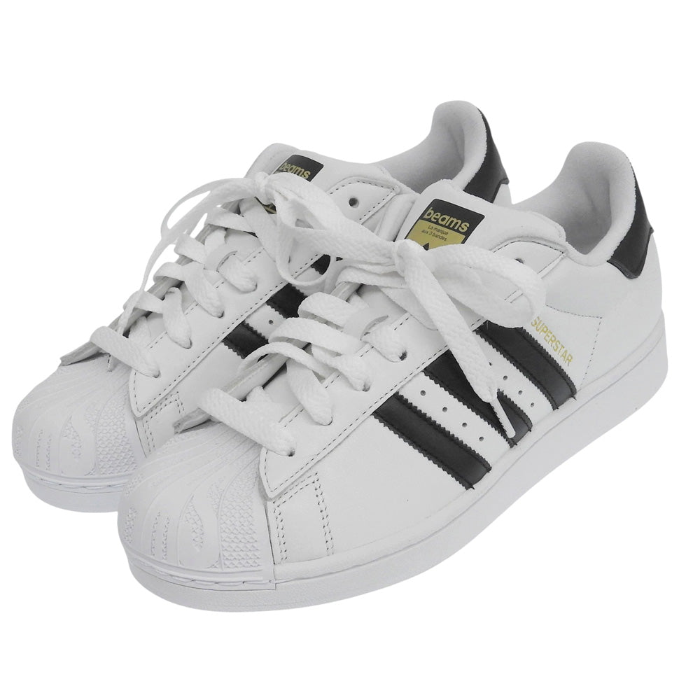 adidas アディダス 新品同様 JR4422 Superstar シューズ メンズ ホワイト ブラック 26.5cm シューズ