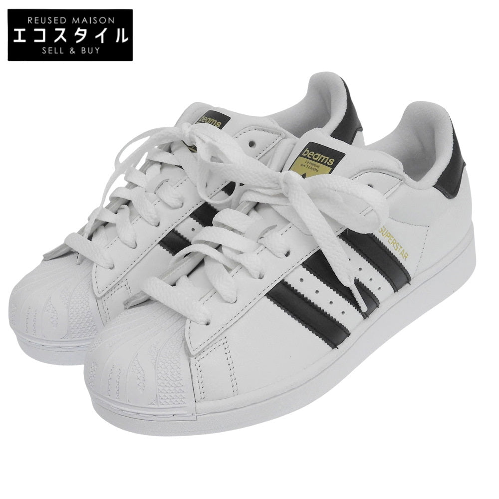 adidas アディダス 新品同様 JR4422 Superstar シューズ メンズ ホワイト ブラック 26.5cm シューズ