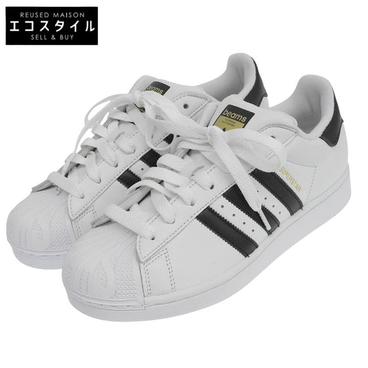adidas アディダス 新品同様 JR4422 Superstar シューズ メンズ ホワイト ブラック 26.5cm シューズ