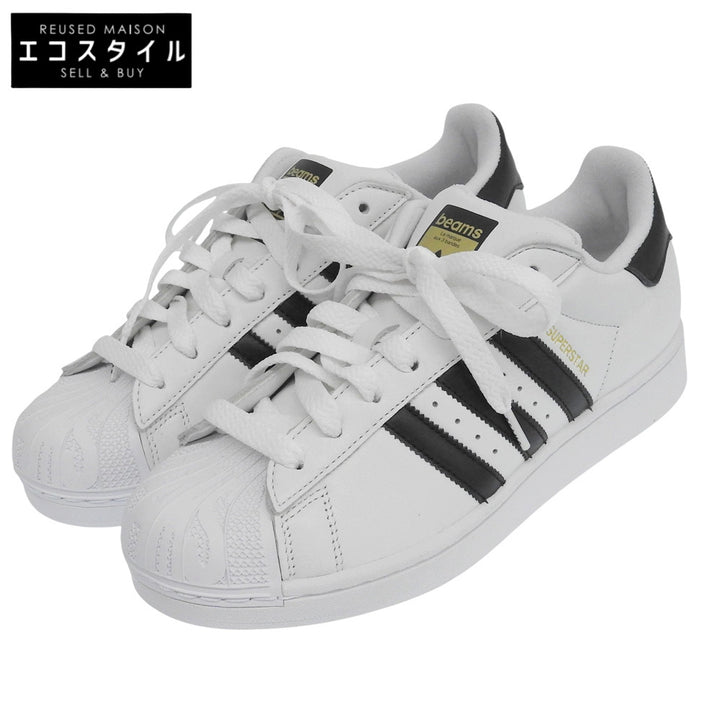 adidas アディダス 新品同様 JR4422 Superstar シューズ メンズ ホワイト ブラック 26.5cm シューズ