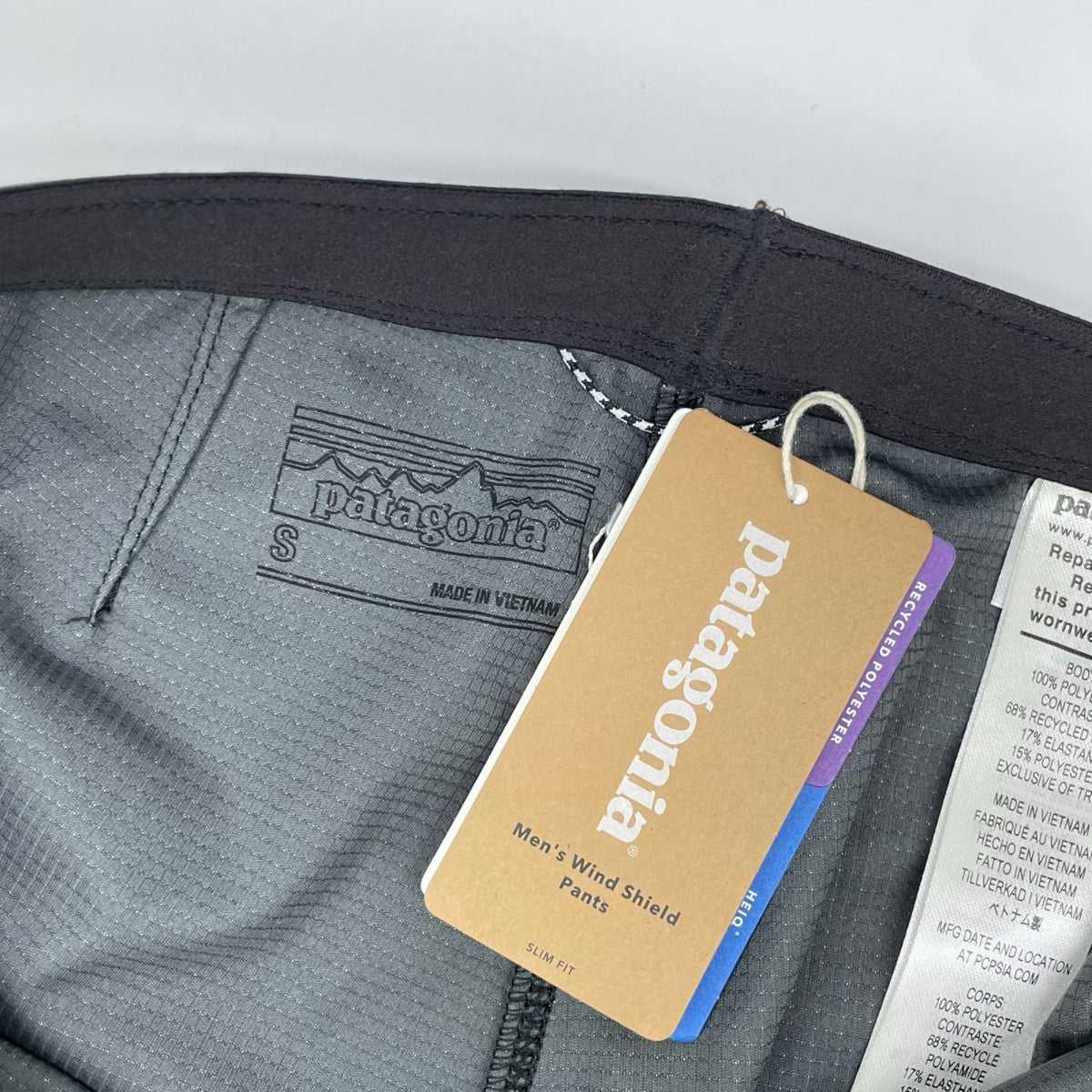 Patagonia パタゴニア STY24103FA22 ブラック ウインドーシールドパンツ ボトムス