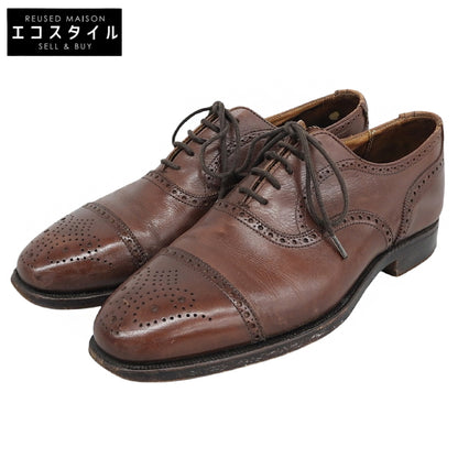 Crockett&Jones クロケット＆ジョーンズ CHAIRMAN 14B ストレートチップ シューズ メンズ ブラウン 5 1/2E シューズ