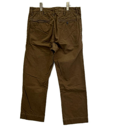 RRL ダブルアールエル 0200011695 ブラウン ストレートパンツ ボトムス