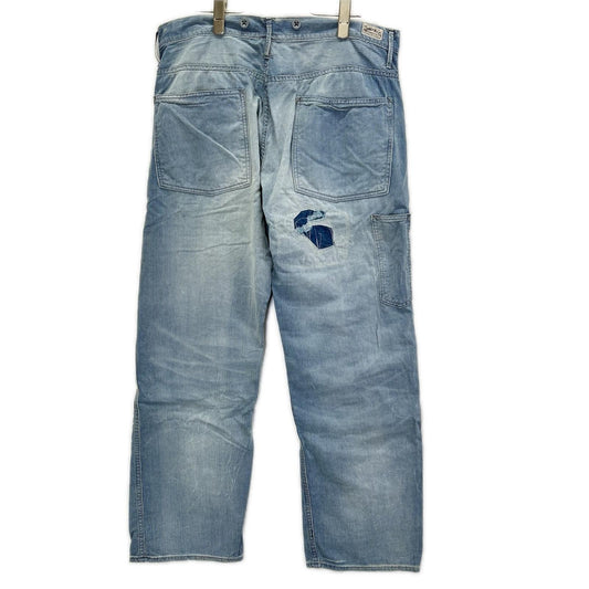 RRL ダブルアールエル 25SS 5ポケット リペア インディゴ ヴィンテージ デニム ボトムス