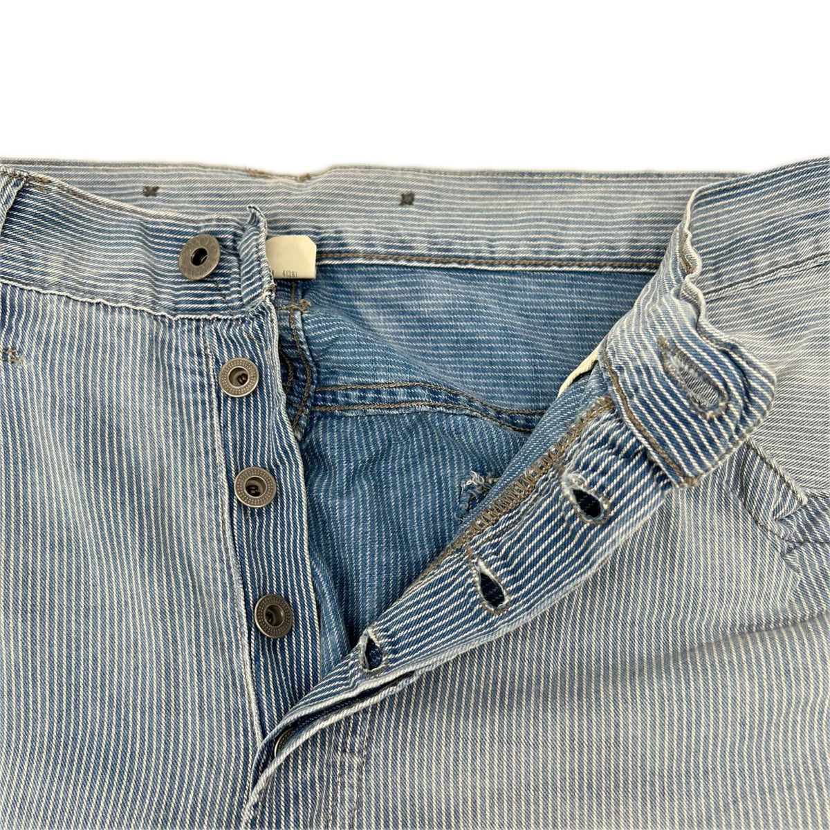 RRL ダブルアールエル 25SS 5ポケット リペア インディゴ ヴィンテージ デニム ボトムス