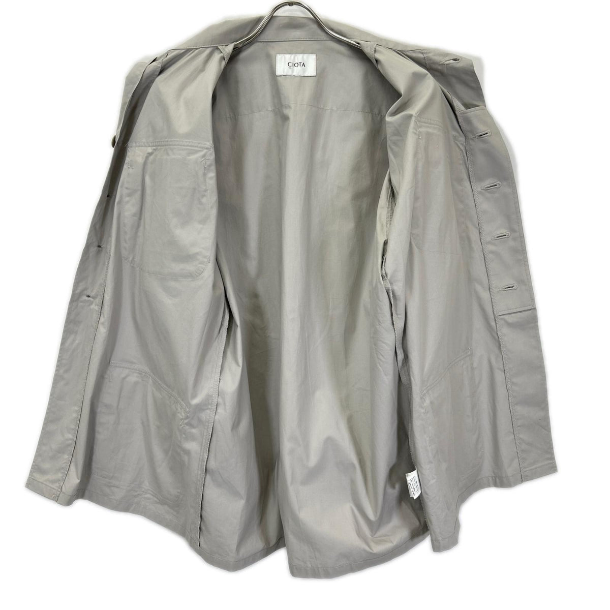 CIOTA シオタ JKLM-154 グレー Jungle Fatigue Jacket ジャケット