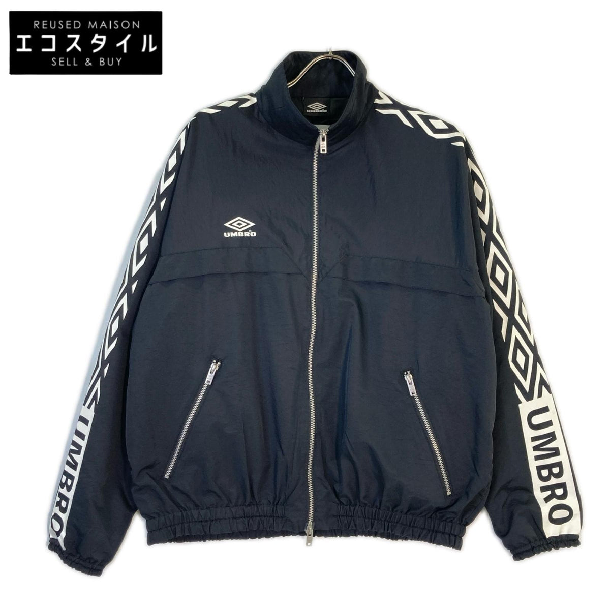 UMBRO アンブロ ×HOTEL PALACE 668-4112221 ブラック トラックジャケット ジャケット