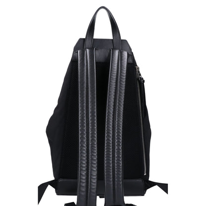 LOEWE ロエベ 美品 ナイロンxレザー コンバーチブル バックパック スモール リュック バックパック