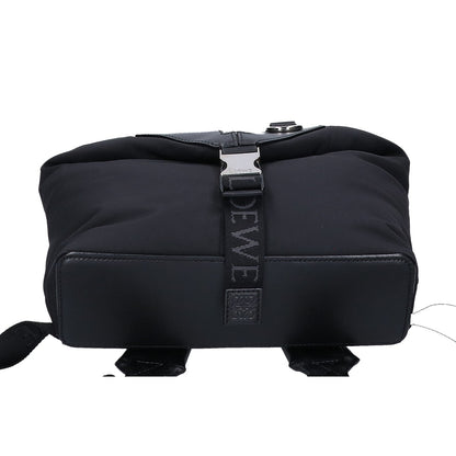 LOEWE ロエベ 美品 ナイロンxレザー コンバーチブル バックパック スモール リュック バックパック