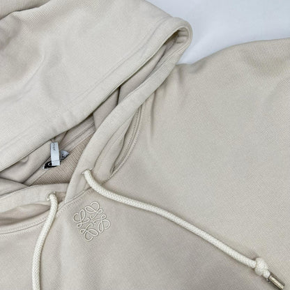 LOEWE ロエベ H526Y25X48 ホワイト アナグラム刺繍プルオーバーパーカー( トップス