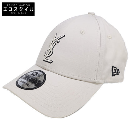 YvesSaintLaurent イヴサンローラン 687687YCL369248 ニューエラ YSL モノグラム キャップ 帽子