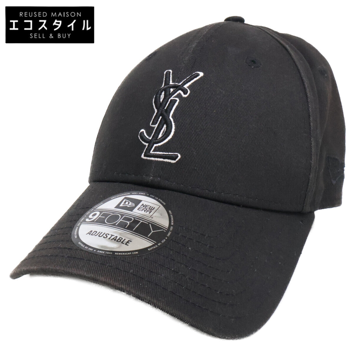 YvesSaintLaurent イヴサンローラン 687687YCL361000 ニューエラ YSL モノグラム キャップ 帽子