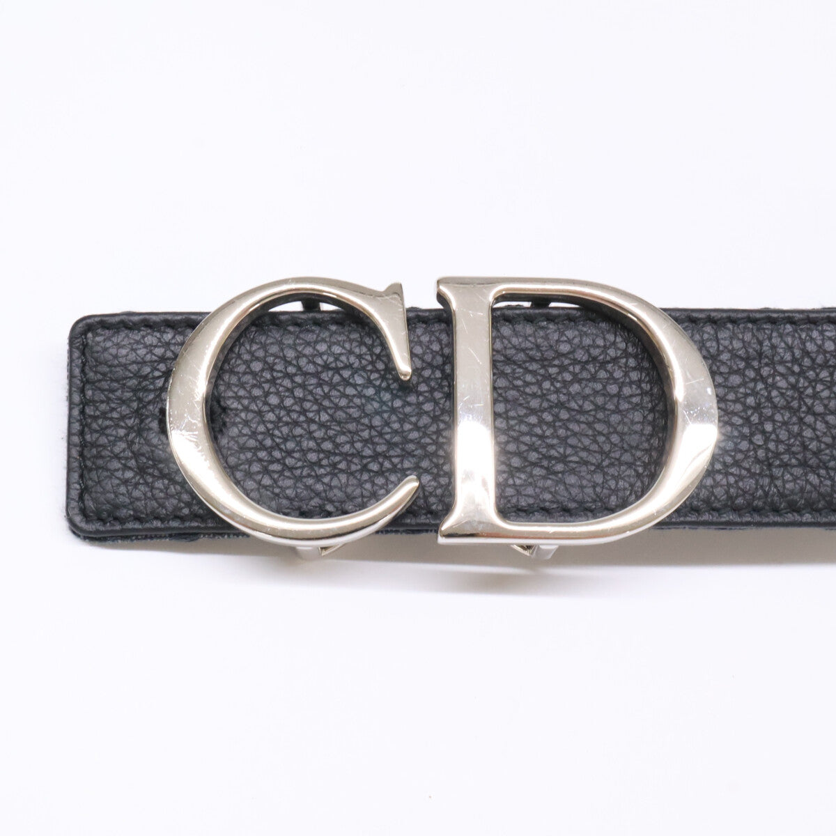 DIOR ディオール 【美品】23-MA-0233 CDバックル トロッター オブリーク リバーシブル ベルト