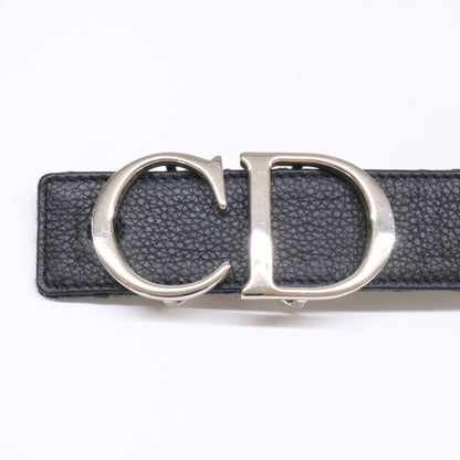 DIOR ディオール 【美品】23-MA-0233 CDバックル トロッター オブリーク リバーシブル ベルト
