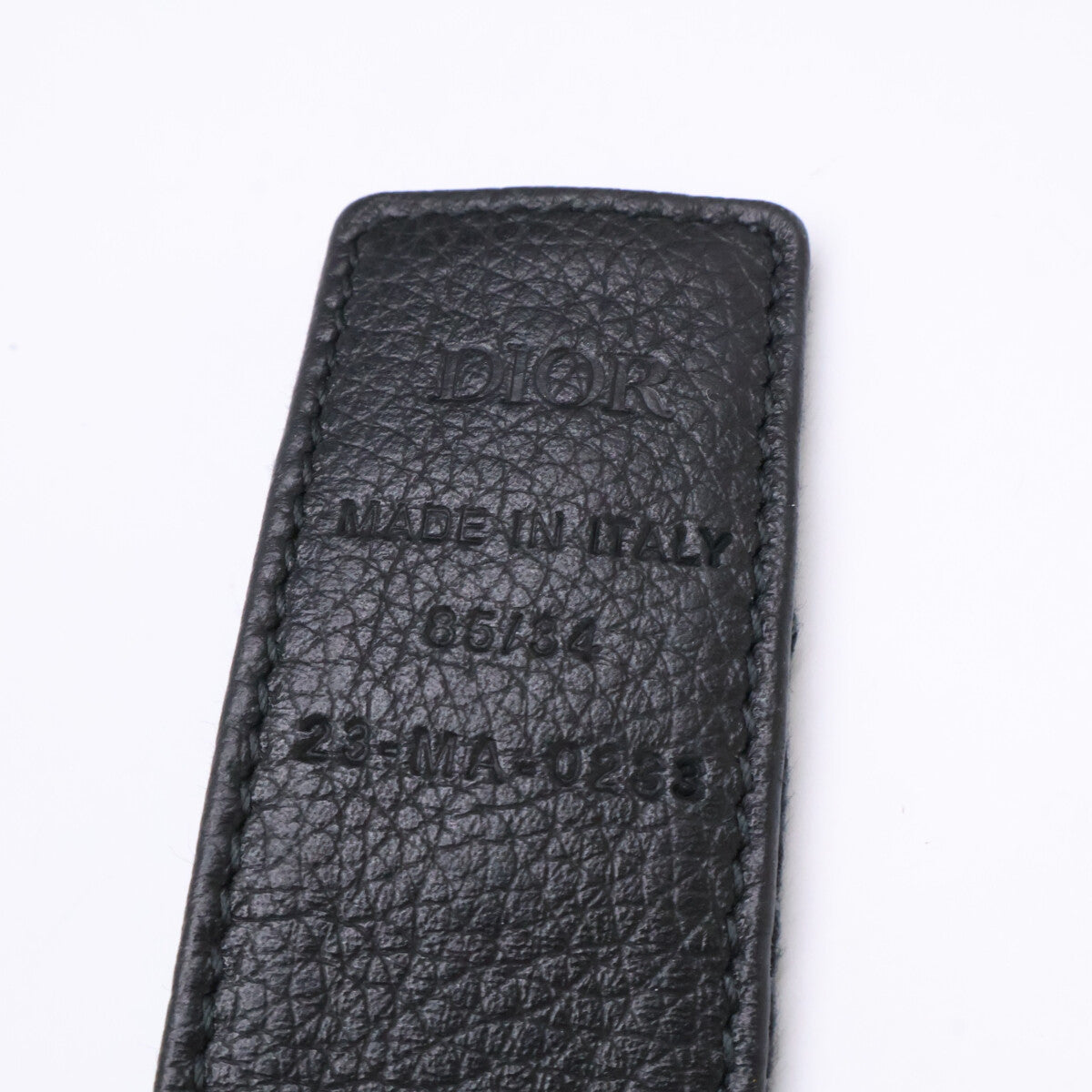 DIOR ディオール 【美品】23-MA-0233 CDバックル トロッター オブリーク リバーシブル ベルト