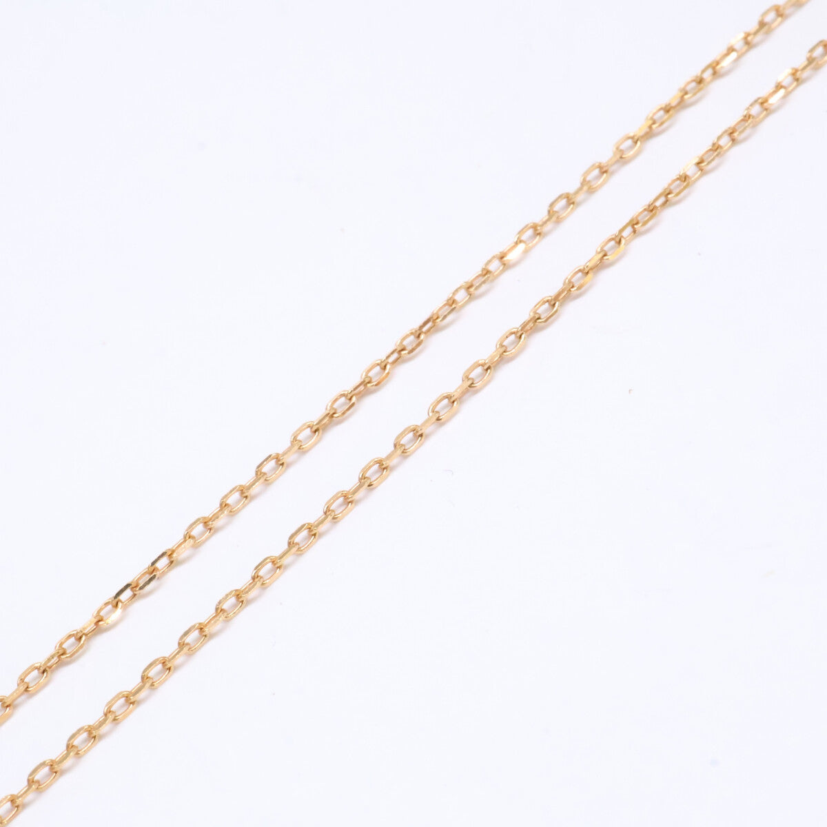 Angela アンジェラ K18 0.06 スマイリースター ダイヤモンド ネックレス