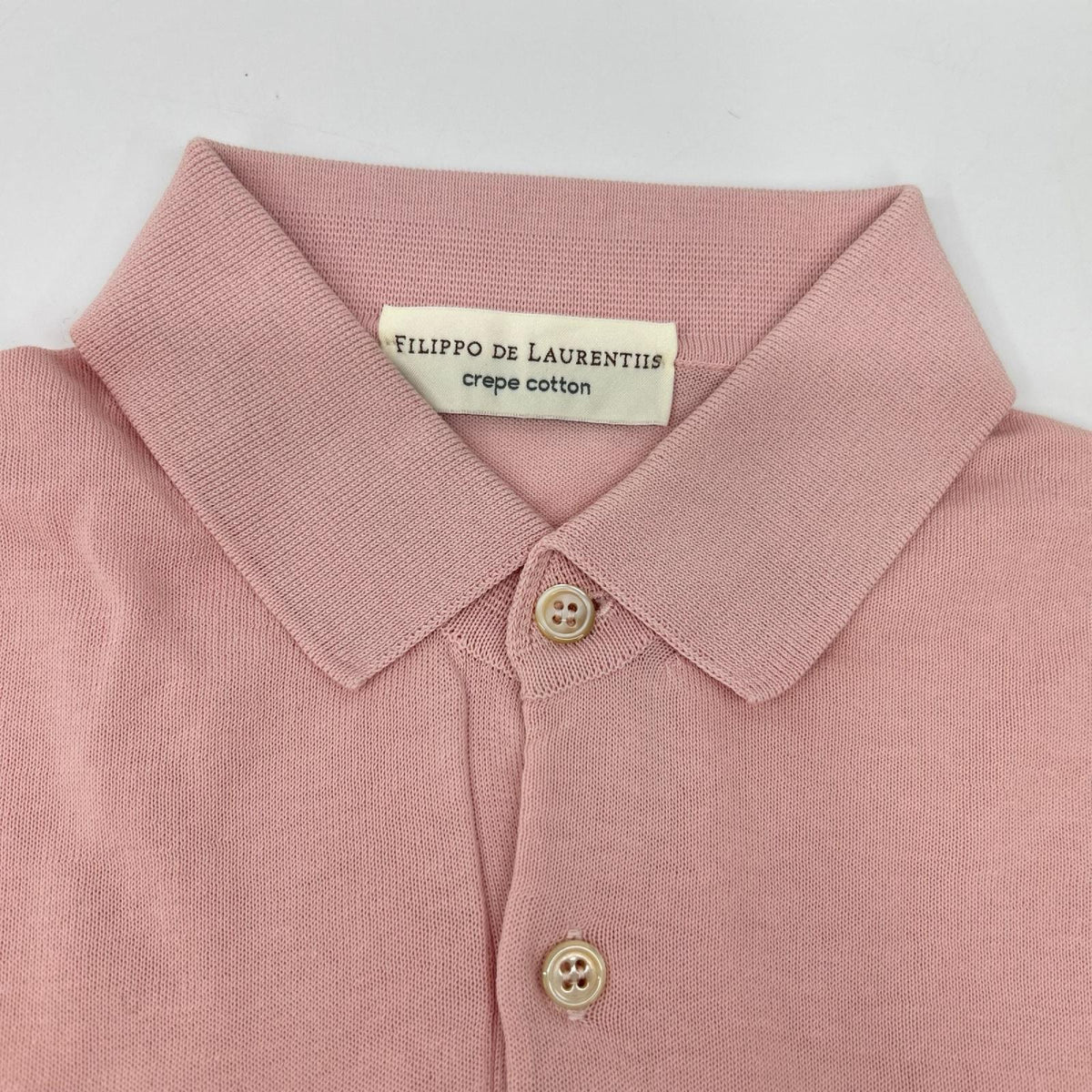 FILIPPO DE LAURENTIIS フィリッポ・デ・ローレンティス 4110-PL1MC11 半袖 ニットポロシャツ トップス