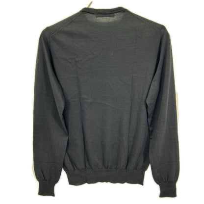 FILIPPO DE LAURENTIIS フィリッポ・デ・ローレンティス 0210-2610303 ブラック ウールシルク ニット トップス