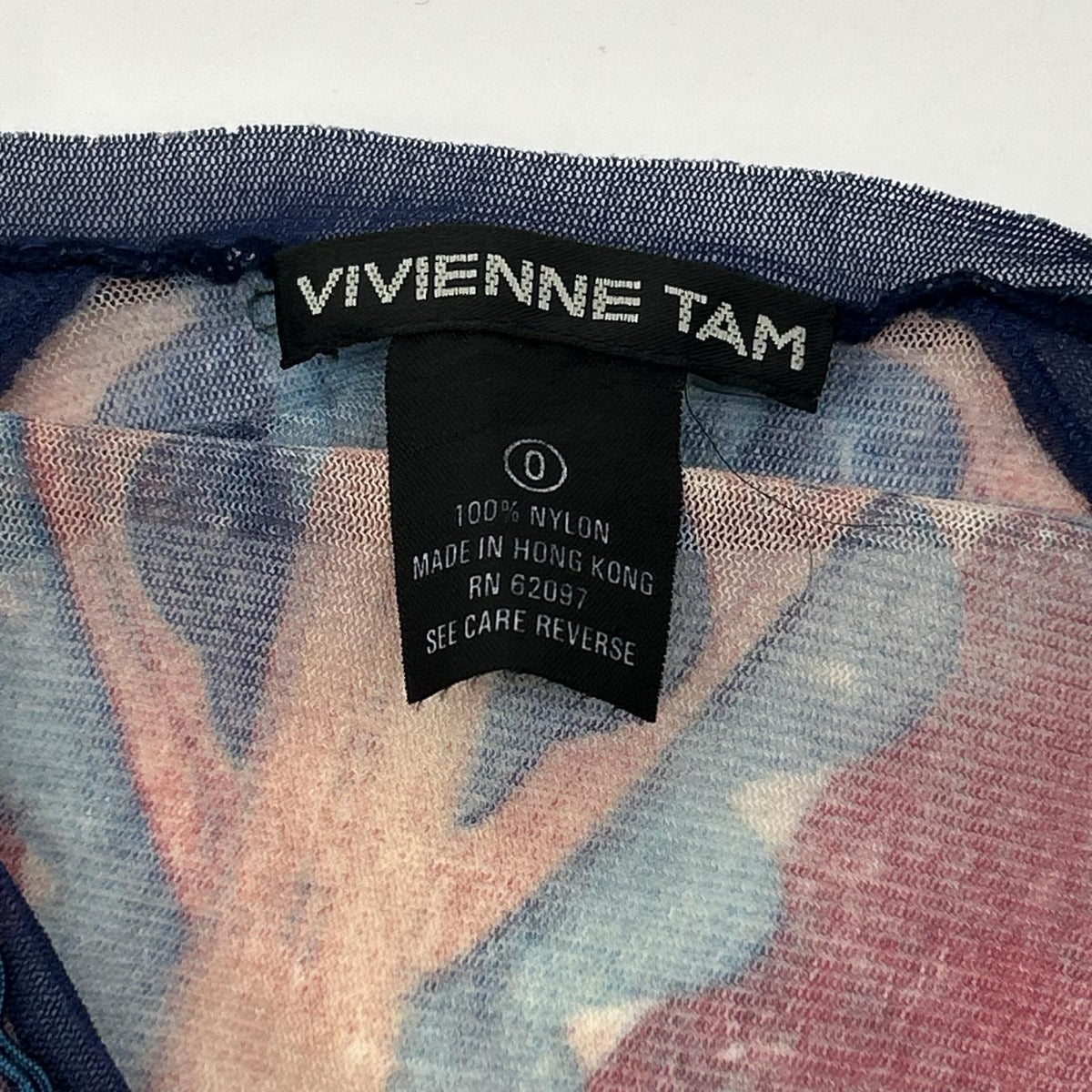 VIVIENNE TAM ヴィヴィアンタム 90s　archive vintage 雀 仏陀 チャイナ シャツ カットソー トップス