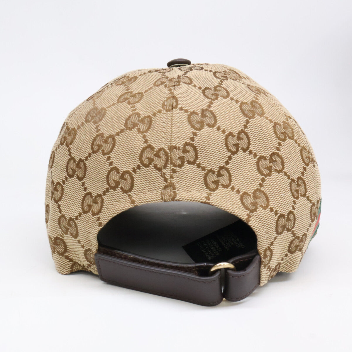 GUCCI グッチ 【美品/国内正規】200035 GGキャンバス シェリーライン ベースボールキャップ 帽子