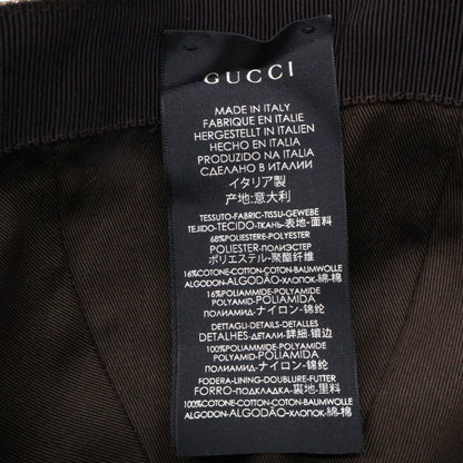 GUCCI グッチ 【美品/国内正規】200035 GGキャンバス シェリーライン ベースボールキャップ 帽子