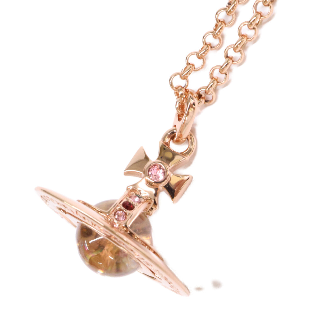 VivienneWestwood ヴィヴィアンウエストウッド 【美品】New Tiny Orb ニュータイニーオーブ ペンダント ネックレス