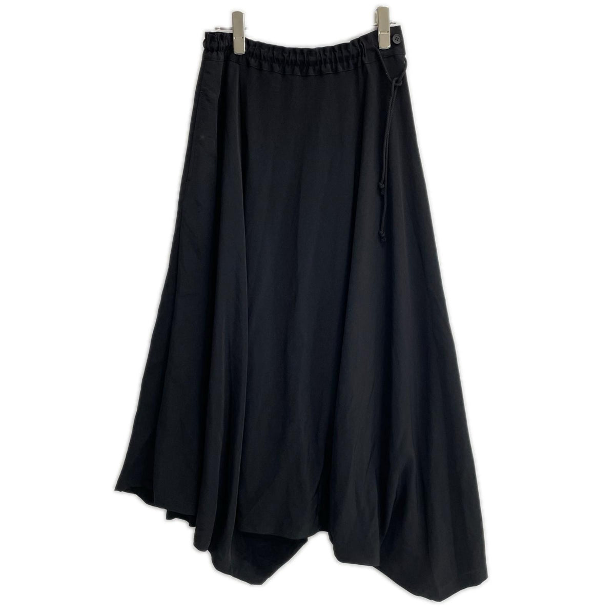 Yohji Yamamoto FEMME ヨウジヤマモトファム 26SS FK-P63-500 Ta/Pe CREPE DE CHINE TRIANGLE PANTS ボトムス
