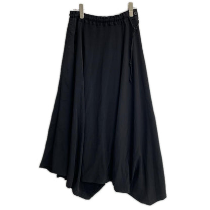 Yohji Yamamoto FEMME ヨウジヤマモトファム 26SS FK-P63-500 Ta/Pe CREPE DE CHINE TRIANGLE PANTS ボトムス