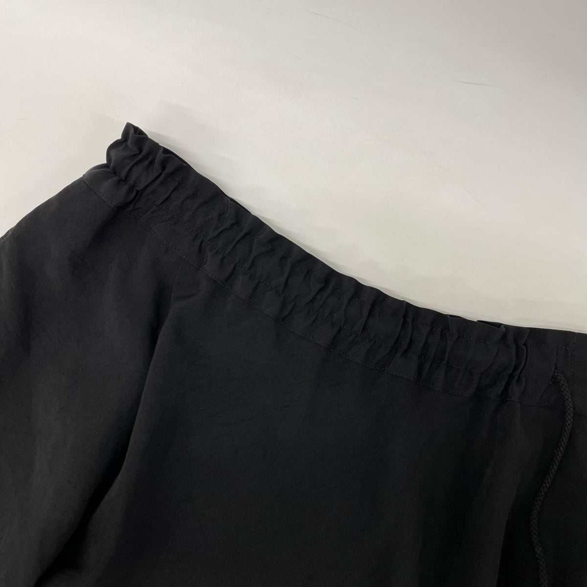 Yohji Yamamoto FEMME ヨウジヤマモトファム 26SS FK-P63-500 Ta/Pe CREPE DE CHINE TRIANGLE PANTS ボトムス