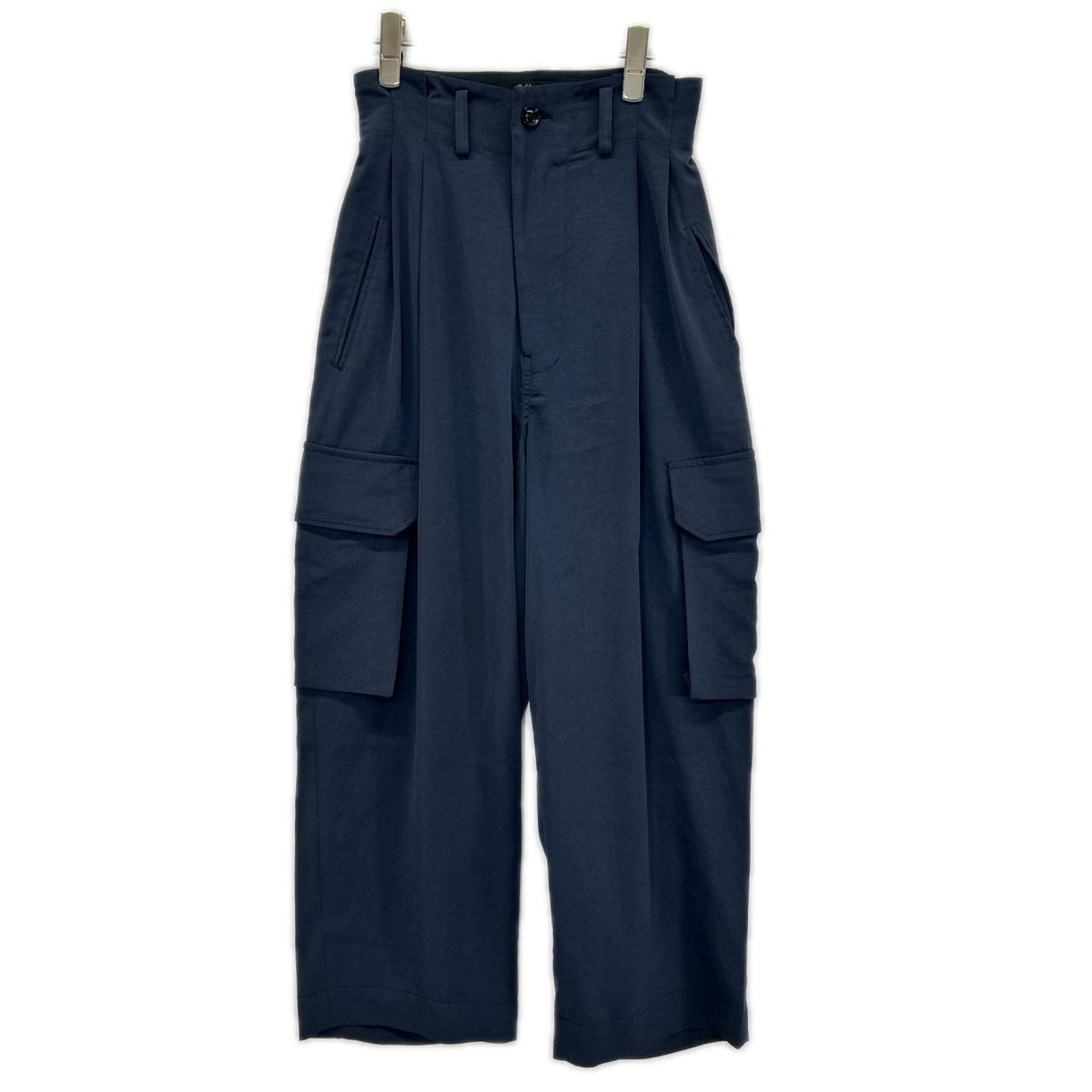 Y's ワイズ YY-P05-500 CREPE de CHINE CARGO PANTS ボトムス