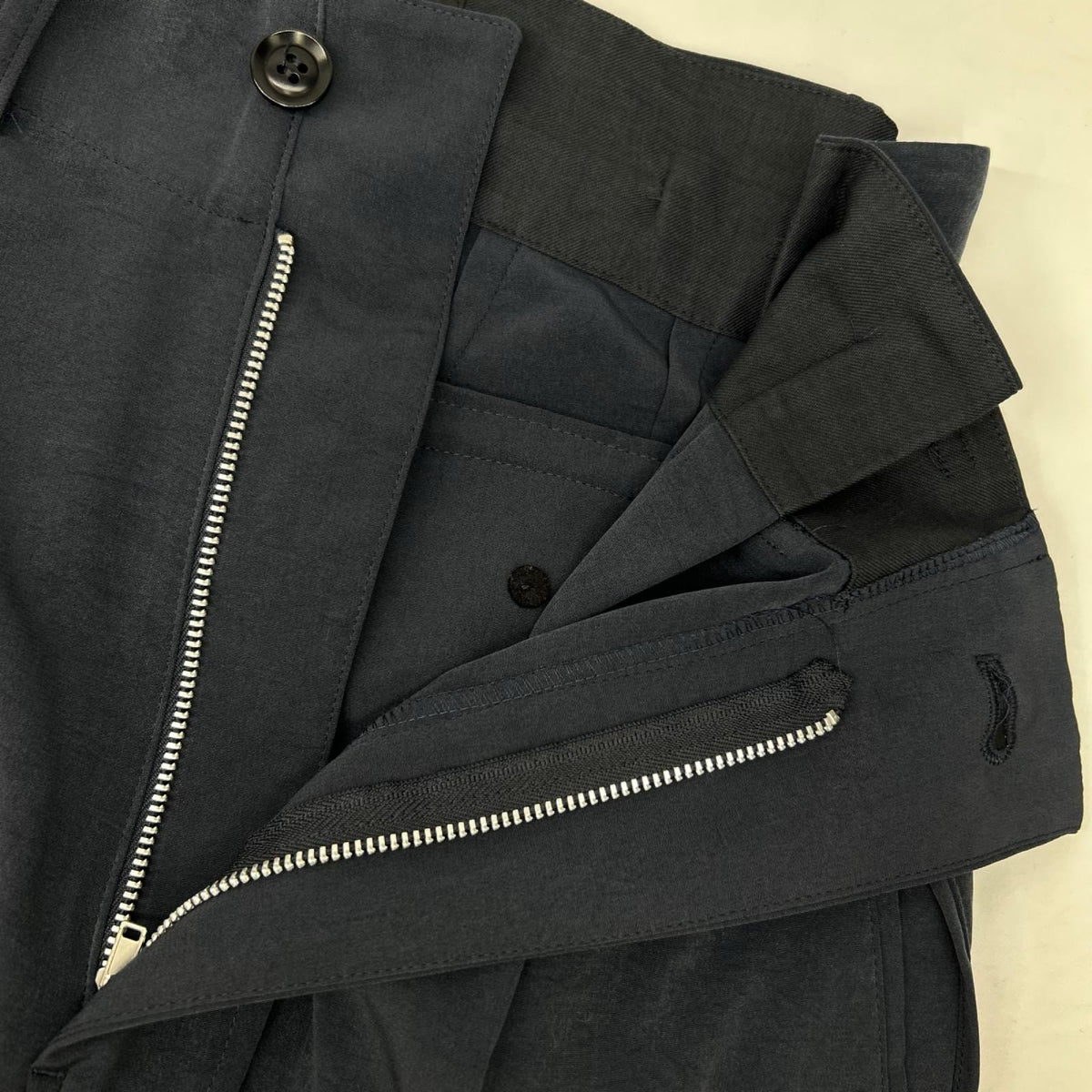 Y's ワイズ YY-P05-500 CREPE de CHINE CARGO PANTS ボトムス