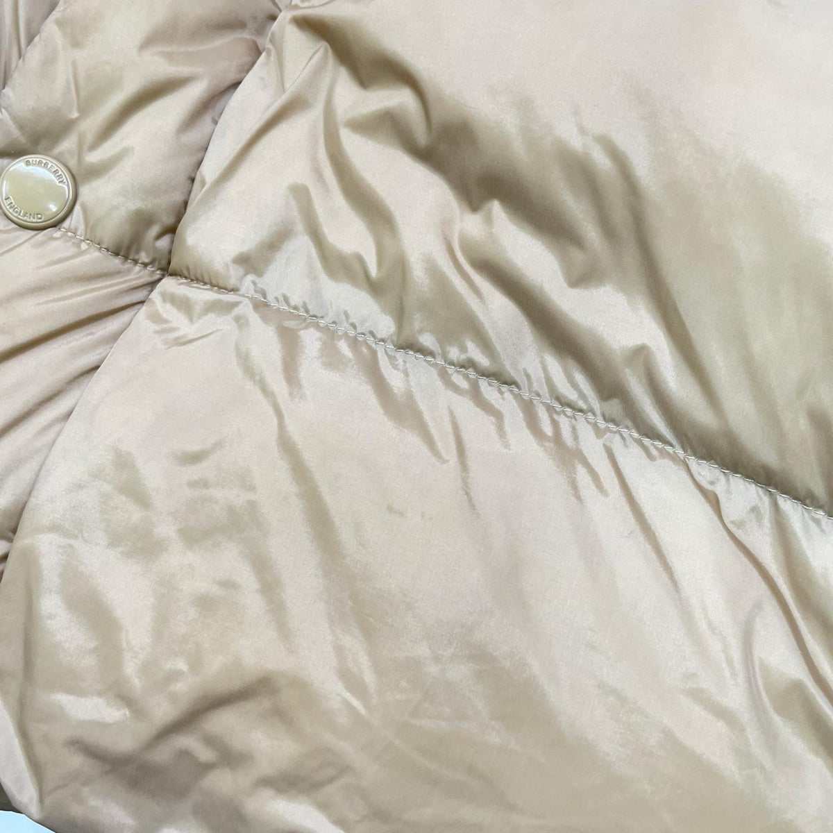 BURBERRY バーバリー ベージュ 8045182 デタッチャブルスリーブ 4WAY パファージャケット ジャケット