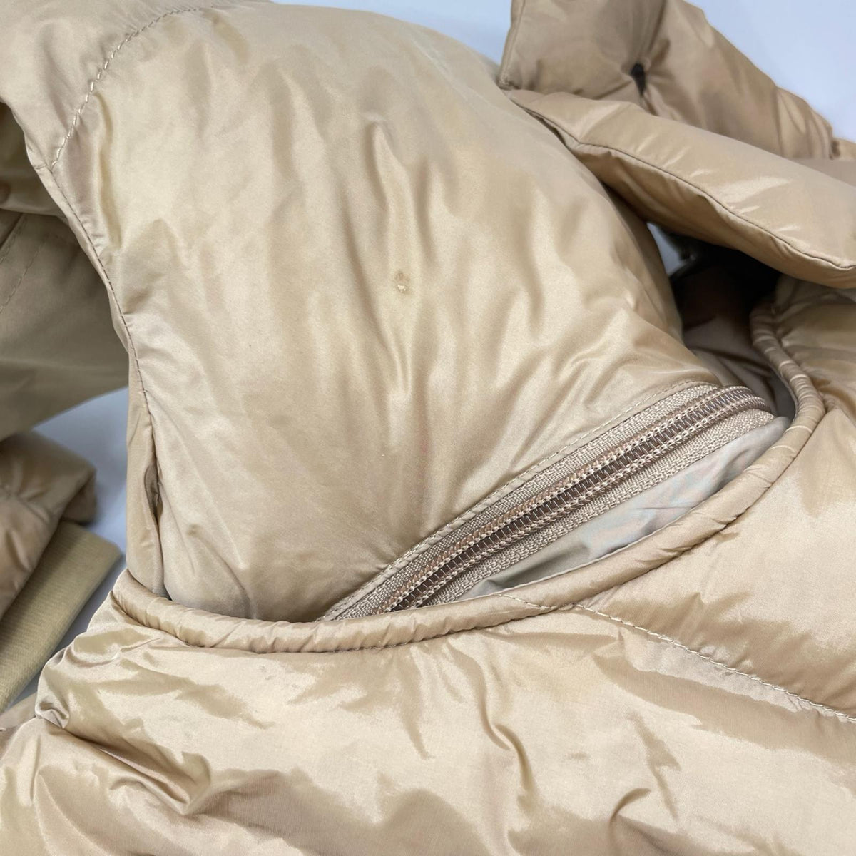 BURBERRY バーバリー ベージュ 8045182 デタッチャブルスリーブ 4WAY パファージャケット ジャケット