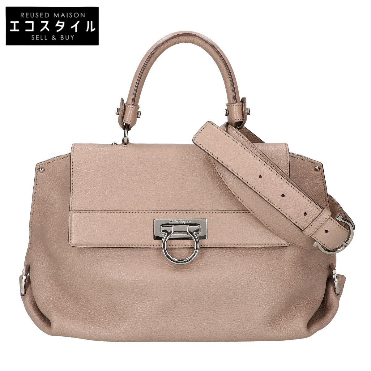 SalvatoreFerragamo サルバトーレフェラガモ 【美品】ソフィア ガンチーニ 2WAY ハンドバッグ
