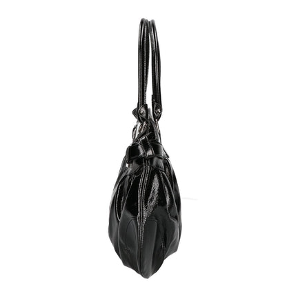SalvatoreFerragamo サルバトーレフェラガモ ガンチーニ パテントレザー トートバッグ