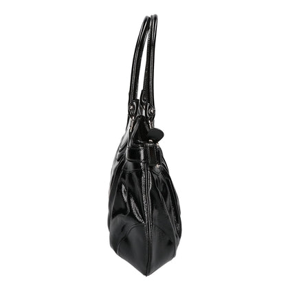 SalvatoreFerragamo サルバトーレフェラガモ ガンチーニ パテントレザー トートバッグ