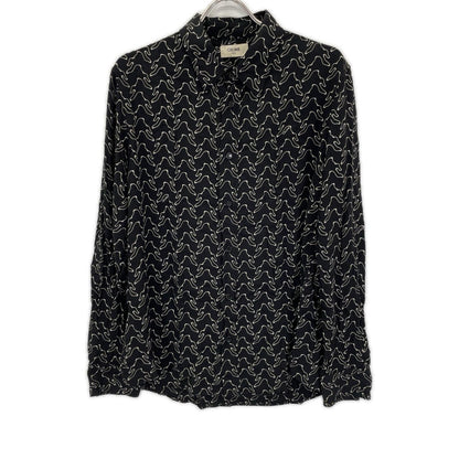 CELINE セリーヌ 2C813977R ゴーストプリントルーズフィットシャツ トップス