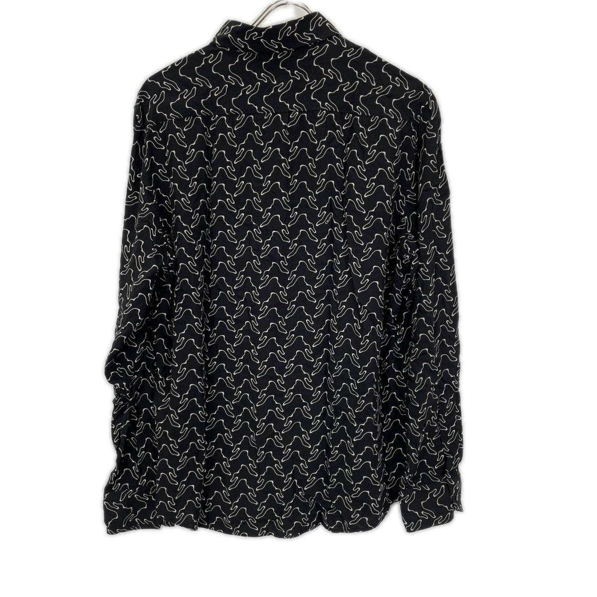 CELINE セリーヌ 2C813977R ゴーストプリントルーズフィットシャツ トップス