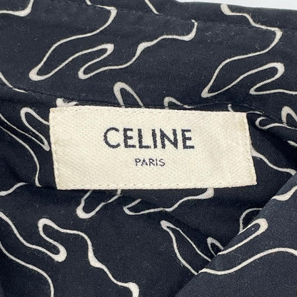 CELINE セリーヌ 2C813977R ゴーストプリントルーズフィットシャツ トップス