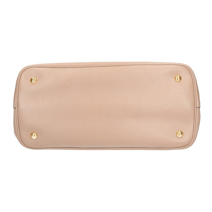 PRADA プラダ 美品 1BA579 グレースカーフレザー エンボスロゴ 2WAY ハンドバッグ