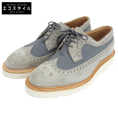Engineered Garments エンジニアードガーメンツ 新品同様 スエード Two Tone Derby Brogue シューズ メンズ グレー 8.5 シューズ