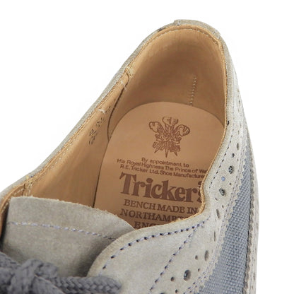 Engineered Garments エンジニアードガーメンツ 新品同様 スエード Two Tone Derby Brogue シューズ メンズ グレー 8.5 シューズ