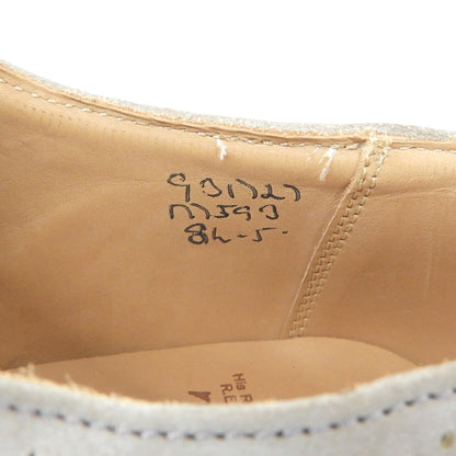 Engineered Garments エンジニアードガーメンツ 新品同様 スエード Two Tone Derby Brogue シューズ メンズ グレー 8.5 シューズ