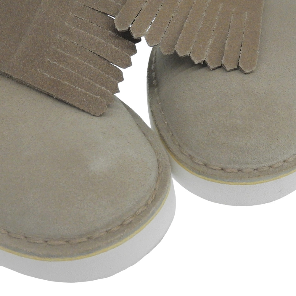 Engineered Garments エンジニアードガーメンツ 新品同様 Desert Khan スエード シューズ メンズ グレー系 8 シューズ