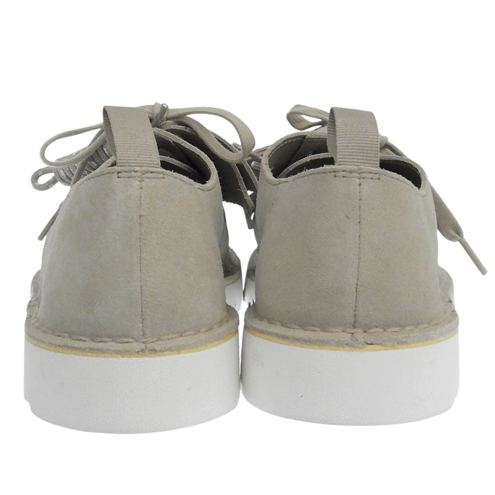 Engineered Garments エンジニアードガーメンツ 新品同様 Desert Khan スエード シューズ メンズ グレー系 8 シューズ