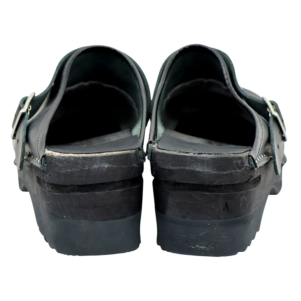 needles ニードルズ Swedish Clog-Safety/Smooth/Steel Toe サボ シューズ メンズ ブラック 43 シューズ