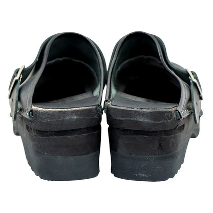 needles ニードルズ Swedish Clog-Safety/Smooth/Steel Toe サボ シューズ メンズ ブラック 43 シューズ